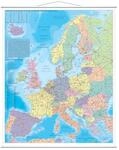 FRANKEN Kartentafel Europa, 1:3.600.000, beschreibbar, trocken abwischbar, mit