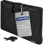magnetoplan Flipchart-Tragetasche, Schwarz | BxHxT 1150 x 750 x 80 mm | Robust +