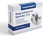 magnetoplan Takkis Magnetband, selbstklebend | im Handabroller