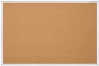 magnetoplan SP-Pinnboard Kork, Aluminiumrahmen, 60 x 45 cm, natur