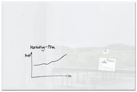 SIGEL GL230 Gro&szlig;es Premium Glas-Whiteboard 180x120 cm super-wei&szlig;...