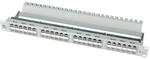 TELEG&Auml;RTNER J02024A0007 Durchfhrungspanel Kat.6+, 1HE, 48 Port lichtgrau