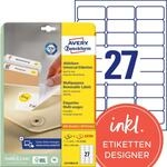 AVERY Zweckform L4737REV-25 Universal Etiketten (675 plus 135 Klebeetiketten extra,