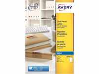 Avery J8565-25 Adressetiketten (8 Etiketten pro Blatt, 99,1 x 67,7 mm) 200...
