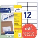 AVERY Zweckform 4781 Adressaufkleber (300 plus 60 Klebeetiketten extra, 97x42,3mm auf