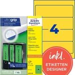 AVERY Zweckform L4769-100 Ordnerr&uuml;cken Etiketten (400 R&uuml;ckenschilder mit...