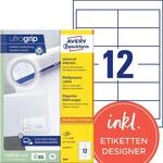 AVERY Zweckform 3659 Adressaufkleber (1.200 Klebeetiketten, 97x42,3mm auf A4,...