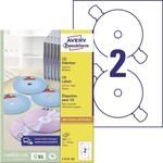 AVERY Zweckform L7676-100 selbstklebende CD-Etiketten (200 blickdichte...