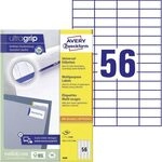 AVERY Zweckform 3668 Universal Etiketten (5.600 Klebeetiketten, 52,5x21,2mm auf A4,