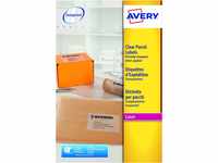 Avery 944660 - Etiketten Laserdrucker Quickpeel 210x297, transparent - Pack 25...