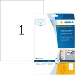 HERMA 4866 Wetterfeste Folienetiketten f&uuml;r Inkjet Drucker, 10 Blatt, 210 x 297 mm, 1