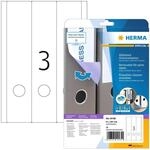 HERMA 10185 Ordnerr&uuml;cken Etiketten abl&ouml;sbar lang breit, 25 Blatt, 61 x 297...