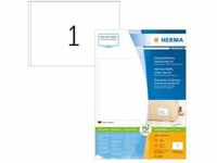 HERMA 8690 Universal Etiketten, 400 Blatt, 148,5 x 205 mm, 1 pro A5 Bogen, 400