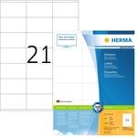 HERMA 4415 Adressetiketten, 500 Blatt, 70 x 36 mm, 21 pro A4 Bogen, 12000 St&uuml;ck,