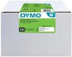 DYMO Original LabelWriter Adressetiketten | 28 mm x 89 mm | 24 Rollen mit je 130