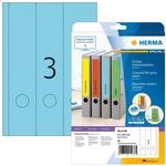 HERMA 5138 Ordnerr&uuml;cken Etiketten lang breit, 20 Blatt, 61 x 297 mm, 3 pro A4...