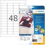 HERMA 4232 Sicherheitsetiketten gegen Manipulation, 25 Blatt, 45,7 x 21,2 mm,...