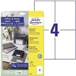 AVERY Zweckform 6124 Universal Etiketten (40 Klebeetiketten, 105x148 mm auf A4,