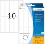 HERMA 2420 Vielzweck-Etiketten, 320 St&uuml;ck, 20 x 75 mm, 10 pro Bogen, selbstklebend,