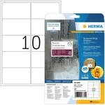 HERMA 8330 Wetterfeste Versandetiketten, 25 Blatt, 99,1 x 57 mm, 10 pro A4...