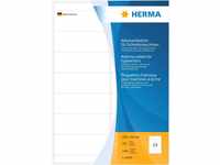 HERMA 4439 Adressetiketten für Schreibmaschinen, 100 Blatt, 102 x 38 mm, 14...
