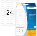 HERMA 2510 Preisetiketten, 600 St&uuml;ck, 10 x 49 mm, 24 pro Bogen, selbstklebend,