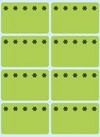 HERMA 3775 Tiefk&uuml;hletiketten, 48 St&uuml;ck, 26 x 40 mm, 8 pro Bogen, selbstklebend,