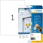 HERMA 4577 Wetterfeste Folienetiketten abl&ouml;sbar, 20 Blatt, 210 x 297 mm, 1 pro...