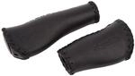 ergotec 344122 Fahrrad Lenkergriffe ALS-09/1 / Leder-Kraton Fahrradgriffe, schwarz,