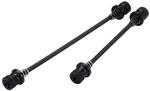 BBB Schnellspannerset WheelFixed BQR-03, Set, schwarz