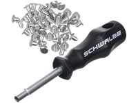Schwalbe Unisex 50 Tyre Spikes & Spike Replacement Werkzeug, Schwarz, Nicht