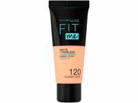 MAYBELLINE Fit Me Matte Poreless Foundation 30 ml, 120 Classic Ivory