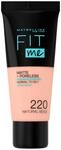 Maybelline New York Make Up, Fit Me. Matte + Poreless Make-Up Nr. 220 Natural Beige,