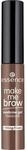 essence make me BROW eyebrow gel mascara, Augenbrauengel, Nr. 02, Braun, vegan, ohne