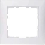 Hager S1 BERK Rahmen 10119909 1fach polarweiss matt