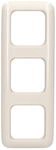 Busch-Jaeger 2513-212 3-fach Rahmen (Duroplast) Cremewei&szlig; Busch-Duro 2000 SI