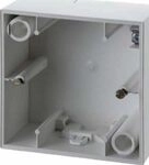 Hager S1 &ndash; Box Sockel 1 Element wei&szlig; Polar