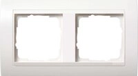 Gira 0212803 Abdeckrahmen 2 fach f&uuml;r reinwei&szlig;