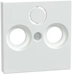 Schneider Electric Merten Zentralplatte f&uuml;r Antennensteckdosen, System M,...