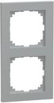 Schneider Electric Merten M-Pure-Rahmen, 2-fach, MEG4020-3660 | F&uuml;r Steckosen...