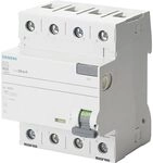 SIEMENS - Siemens 5SV33446 FI-Schutzschalter 3P+N TypA 30mA 40A 400V