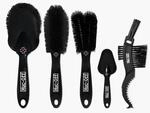 Muc-Off Premium B&uuml;rstenset - 5 Reinigungsb&uuml;rsten f&uuml;r Fahrrad und Mountainbike mit