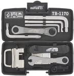 SuperB TB-1170 Werkzeugset, 24 teilig, Fahrradwerkzeugkoffer, Werkzeugkoffer zur
