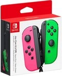 Nintendo Joy-Con 2er-Set Neon-Gr&uuml;n und Pink