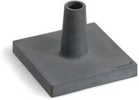 blomus Fackelst&auml;nder -BASO- | Fackelhalter aus Polystone f&uuml;r Gartenfackeln | Farbe