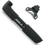 SKS GERMANY Rookie XS Black Fahrradpumpe mit hoher Pumpleistung, schwarz