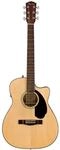 Fender CC-60SCE Konzert-Elektroakustikgitarre, nat&uuml;rlich, Inklusive kostenloser