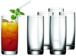 WMF Easy Longdrinkgl&auml;ser Set 6-teilig, Cocktailglas 350ml, Kristallglas,