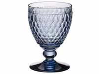 Villeroy & Boch Boston coloured Wasserglas Blue, Kristallglas, 144mm