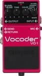 BOSS VO-1 Vocoder Effektpedal, leistungsstarker Vocal-Effekt f&uuml;r Gitarre und Bass